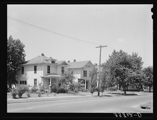 Houses. Muskogee, Oklahoma