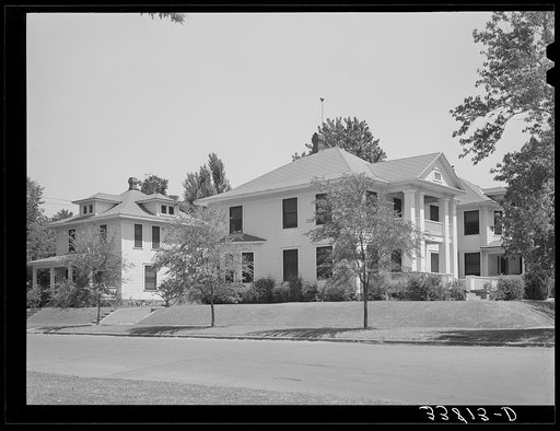 Houses. Muskogee, Oklahoma