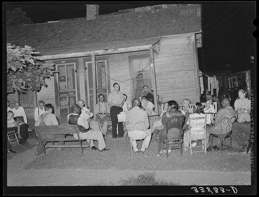 Workers' Alliance meeting. Muskogee, Oklahoma