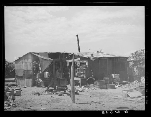 Untitled photo, possibly related to: Residents of camp near Mays Avenue. Oklahoma City, Oklahoma. See general caption no. 21