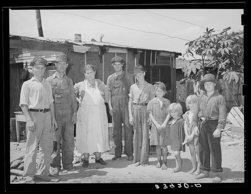 Untitled photo, possibly related to: Residents of camp near Mays Avenue. Oklahoma City, Oklahoma. See general caption no. 21