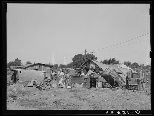General view of camp near Mays Avenue. Oklahoma City, Oklahoma