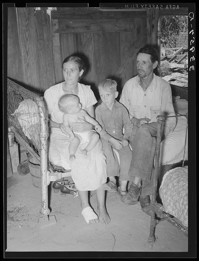 Mays Avenue camp, family who lives there, Oklahoma City, Oklahoma. See general caption no. 21
