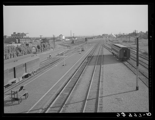 Railroad yards. Muskogee, Oklahoma