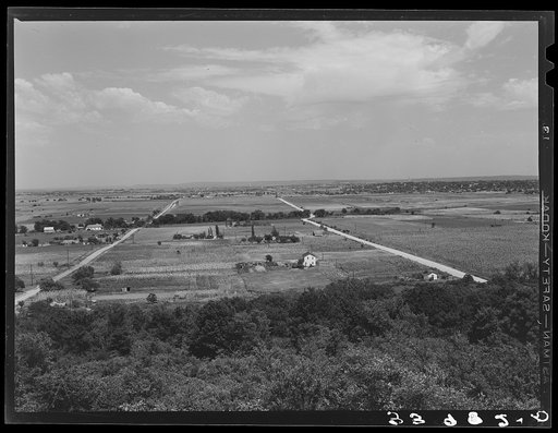 Untitled photo, possibly related to: Landscape near Muskogee, Oklahoma