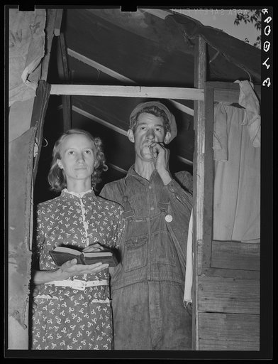 "We may not have much of a home here but we will have one in Heaven." Community camp, Oklahoma City, Oklahoma. See general caption no. 21