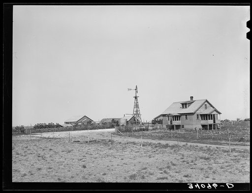 Farmstead of William Rall, FSA (Farm Security Administration) client, in Sheridan County, Kansas