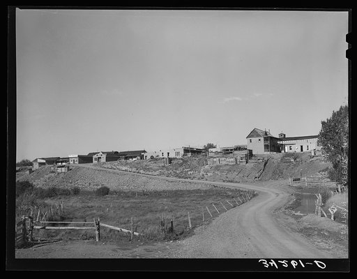 General view of Questa, New Mexico