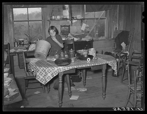 Kitchen on FSA (Farm Security Administration) client farm home near Bradford, Vermont. Orange County