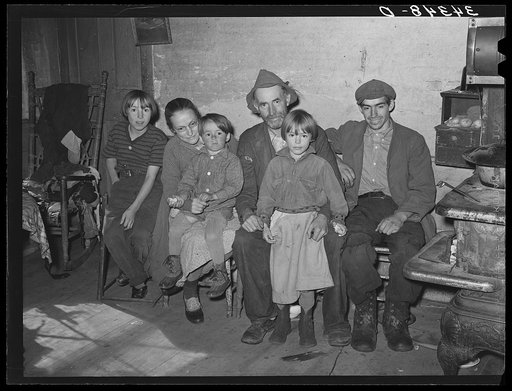 Family of FSA (Farm Security Administration) client living near Bradford, Vermont. Orange County