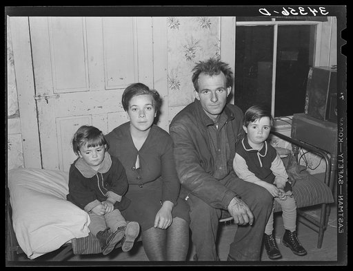 Family of FSA (Farm Security Administration) client living near Bradford, Vermont. Orange County