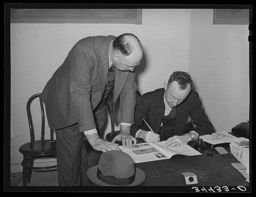 Untitled photo, possibly related to: FSA (Farm Security Administration) exhibit at state fair. Dallas, Texas