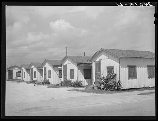 Type of tourist camp. Corpus Christi, Texas
