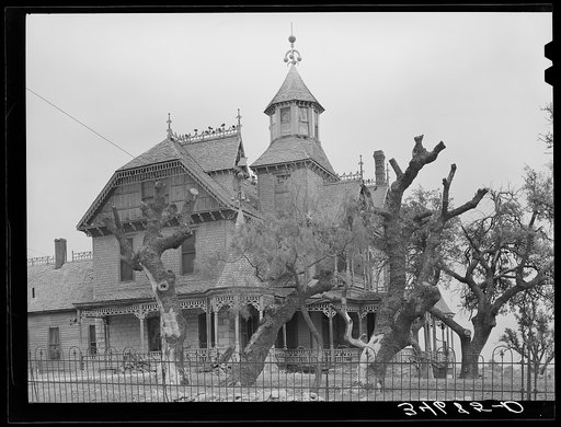 Old mansion. Comanche, Texas