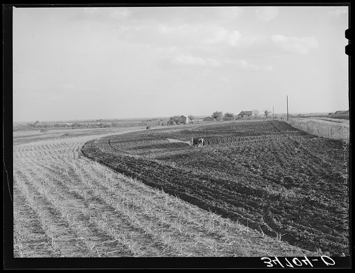 Fall plowing. McLennan County, Texas