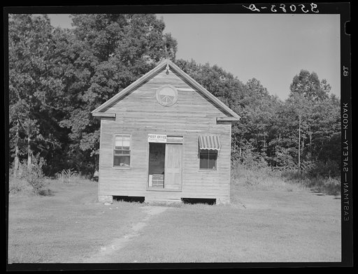 Post office. Tompkinsville, Maryland