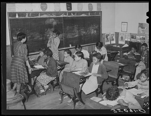 Negro rural school. Creek County, Oklahoma