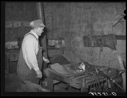 Blacksmith. Depew, Oklahoma
