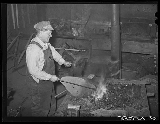 Blacksmith. Depew, Oklahoma