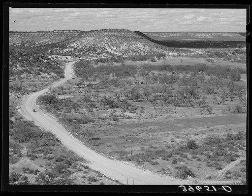 Rocky, hilly country in Kimble County, Texas, which is best adapted to the grazing of sheep and goats