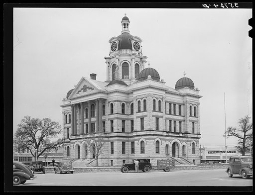 Courthouse. Gatesville, Texas