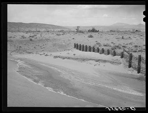 Wash of the Rio de Los Vacas at San Ysidro. Sandoval County, New Mexico