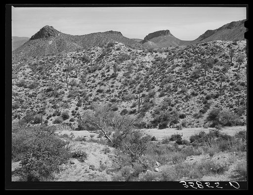 Along the Apache Trail in Gila County, Arizona