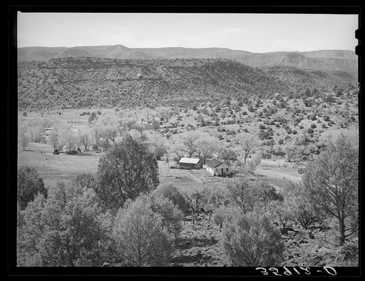 Mountain ranch in Navajo County near Carrizo, Arizona