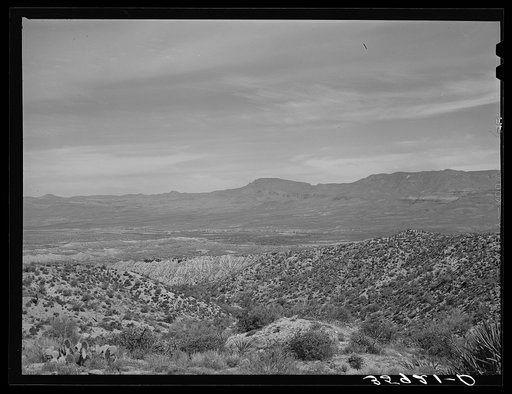Untitled photo, possibly related to: Desert scene along the Apache Trail. Gila County, Arizona