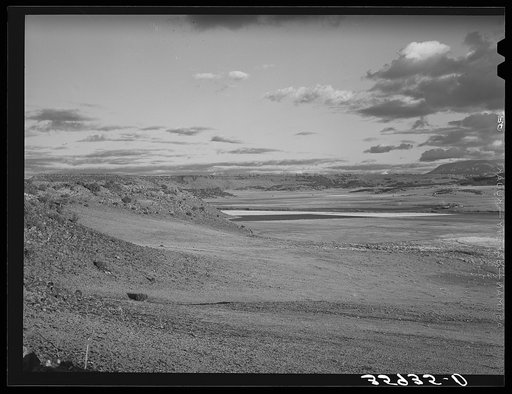 Springerville (vicinity), Apache County, Arizona. Valley floor of the Little Colorado River