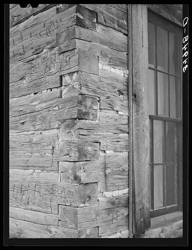 Detail of Navajo Lodge. Datil, New Mexico