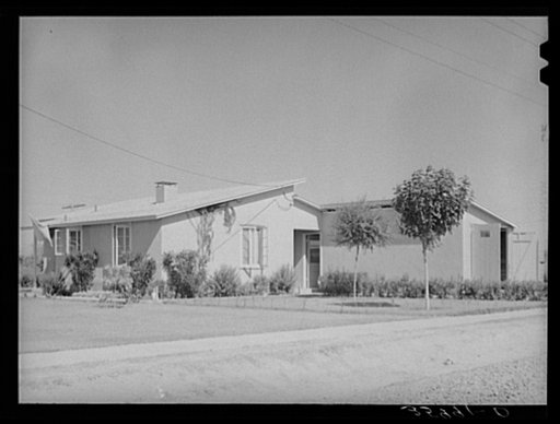 Home of the camp manager of the Agua Fria migratory labor camp. Arizona