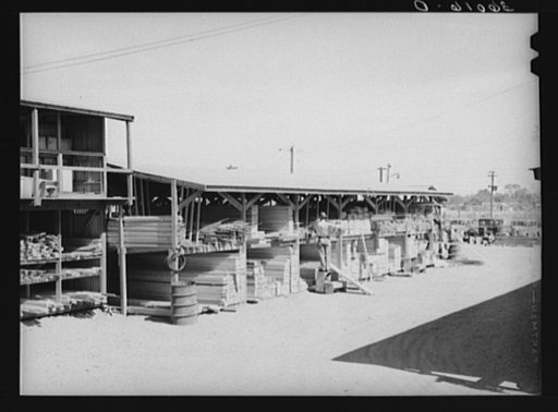 A complete line of cut lumber is carried by the United Producers and Consumers Cooperative at Phoenix, Arizona