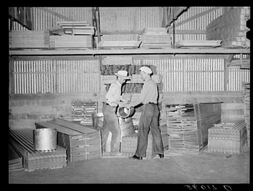 Large stock of metal roofing is carried by the United Producers and Consumers Cooperative. Phoenix, Arizona
