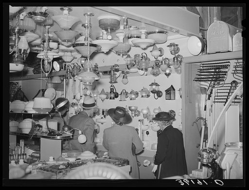 A complete line of electric lighting equipment is carried by the United Producers and Consumers Cooperative of Phoenix, Arizona