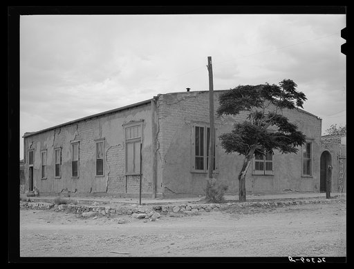 Deserted boarding house in Tombstone, Arizona