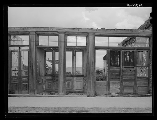 Shells of old buildings. The near ghost town quality, as well as the many reminders of the more glamorous and exciting days, attract many tourists