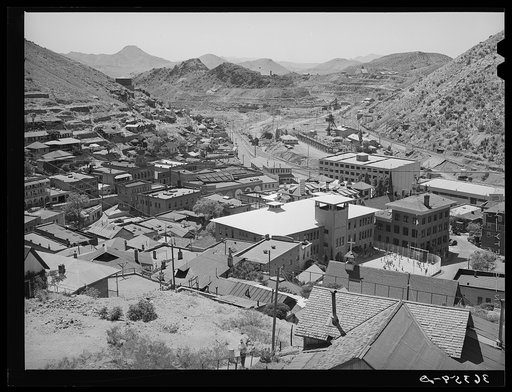Untitled photo, possibly related to: Looking down on Bisbee, Arizona