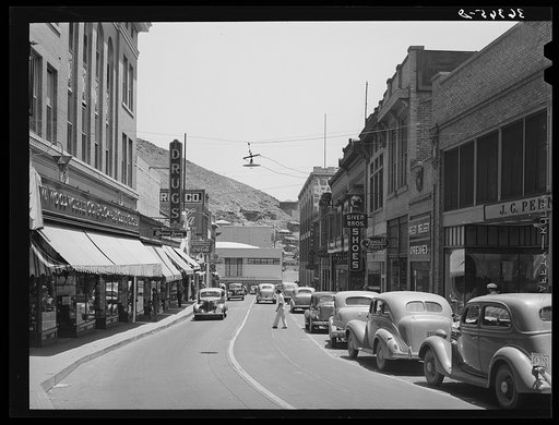 Main street of Bisbee, Arizona