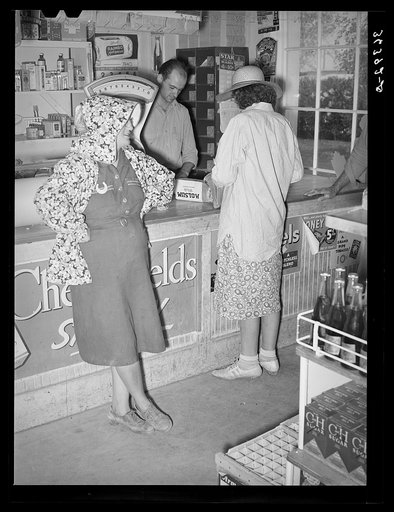 In the grocery store of the Casa Grande Valley Farms. Pinal County, Arizona