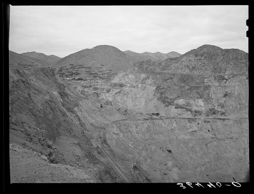 Untitled photo, possibly related to: Sacramento Pit. Abandoned copper mine. Bisbee, Arizona