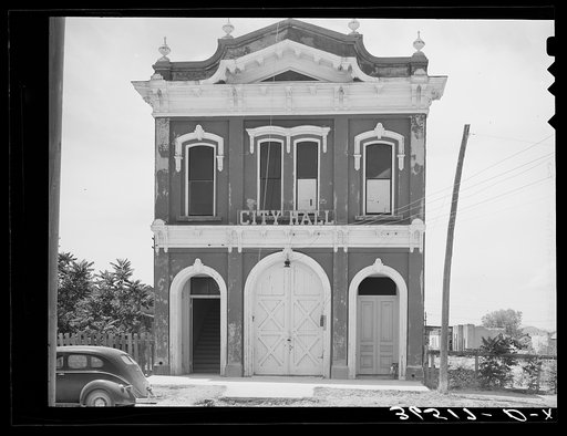 City hall. Tombstone, Arizona. This also houses the fire department, which was the first in Arizona