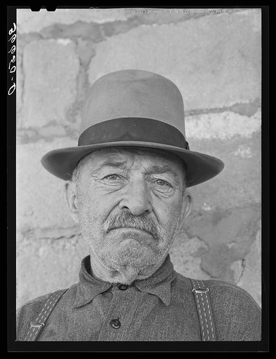 Uncle Bill, old character living at Reserve, New Mexico. He was once a cowboy rancher. He now runs a saloon