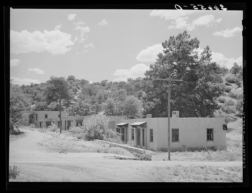 Company housing at Tyrone, New Mexico