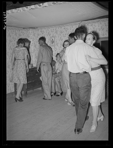 At the square dance. Pie Town, New Mexico