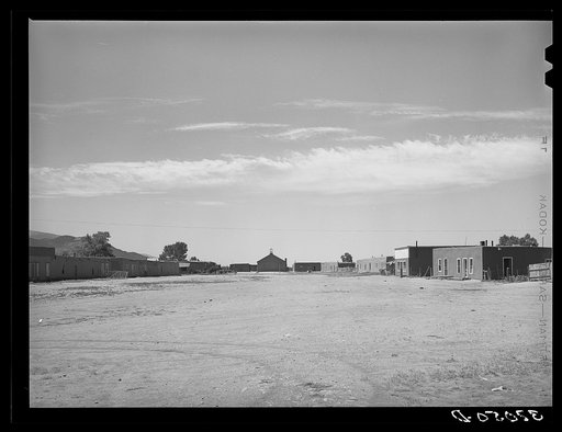 Untitled photo, possibly related to: Houses on the main square. Garcia, Colorado
