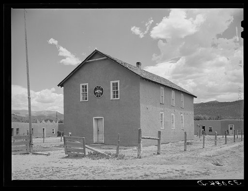 Lodge building. Costilla, New Mexico