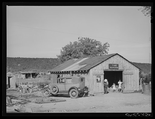 Blacksmith shop. Penasco, New Mexico