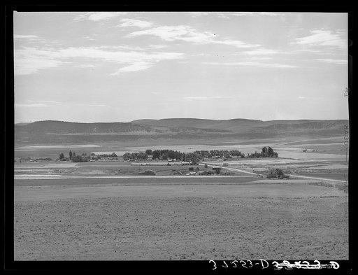 Snowville, Utah. Mormon settlement