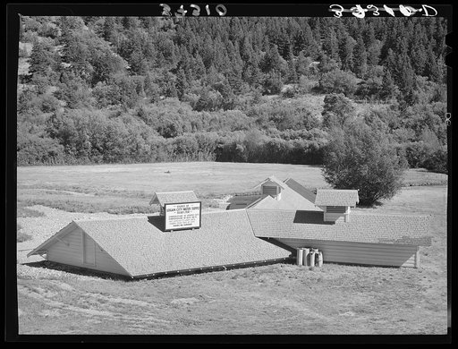 Source of Logan, Utah, water supply. Cache County, Utah
